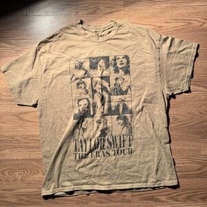 Taylor Swift The Eras Tour Brown Graphic Tee